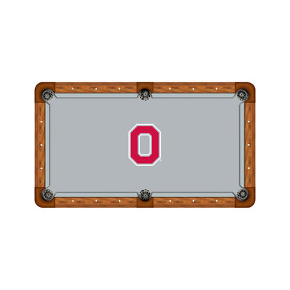 Ohio State Buckeyes Custom Pool Table Replacement Felt ALT Logo