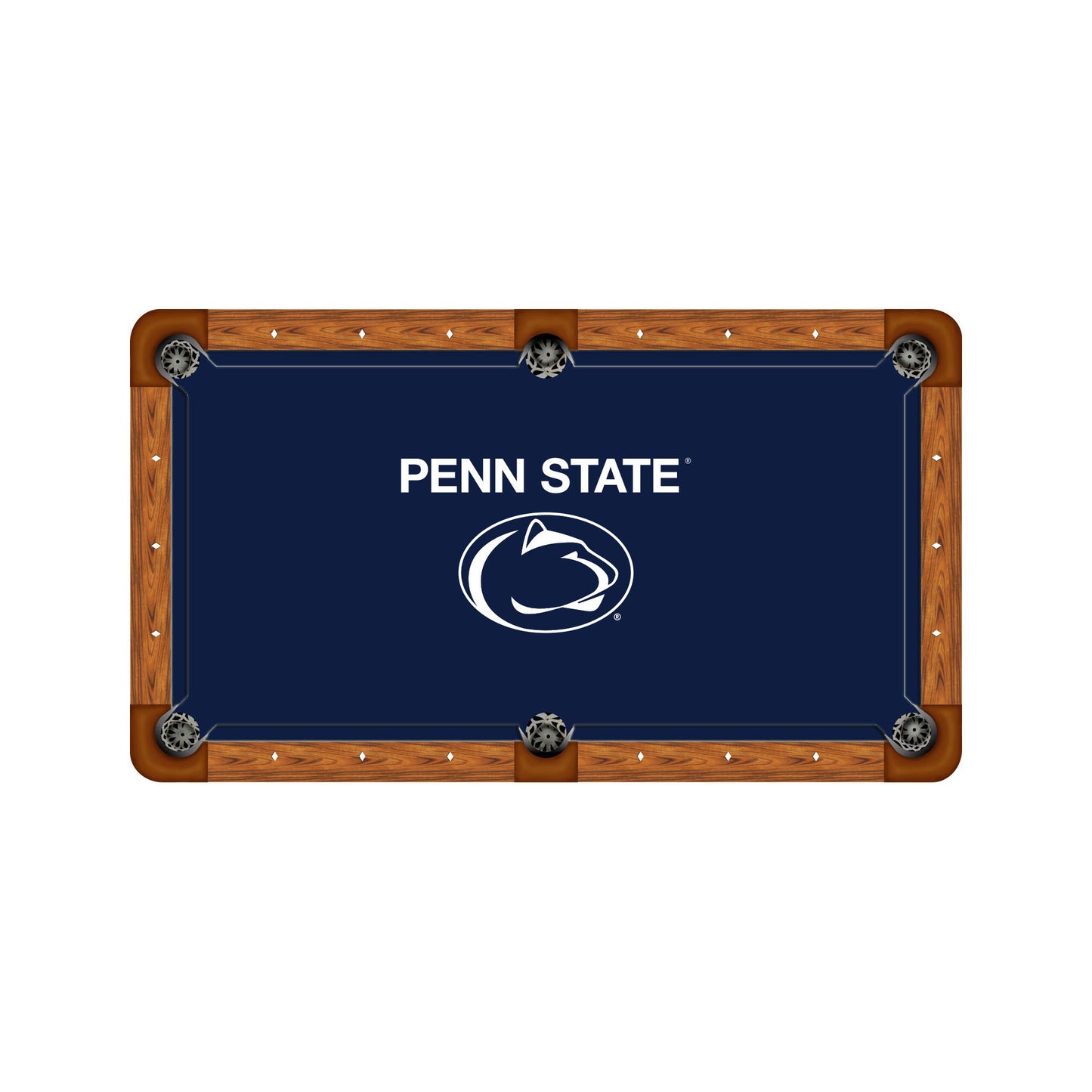 Penn State Nittany Lions Custom Pool Table Replacement Felt ALT Logo