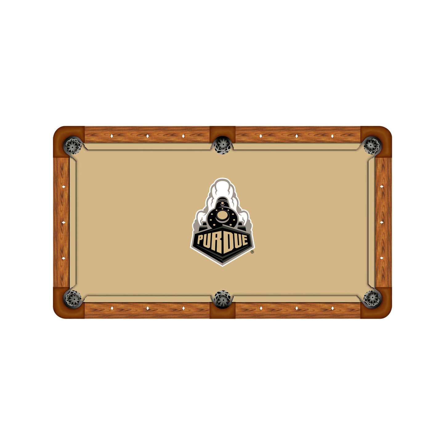 Purdue Boilermakers Custom Pool Table Replacement Felt ALT Logo
