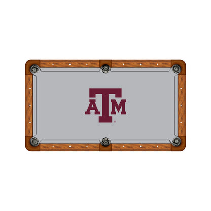 Texas A&M Aggies Custom Pool Table Replacement Felt ALT Logo