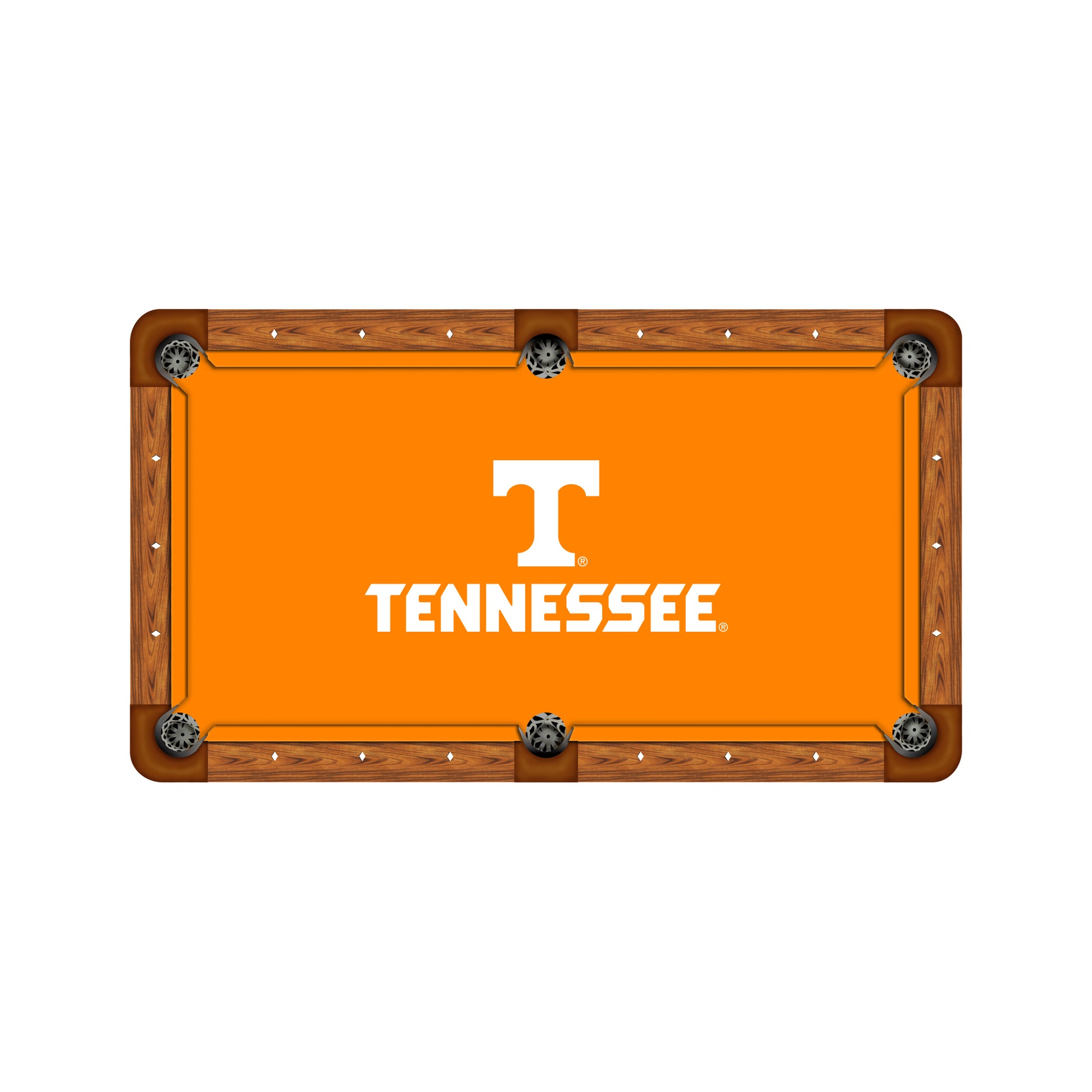 Tennessee Volunteers Custom Pool Table Replacement Felt ALT Logo