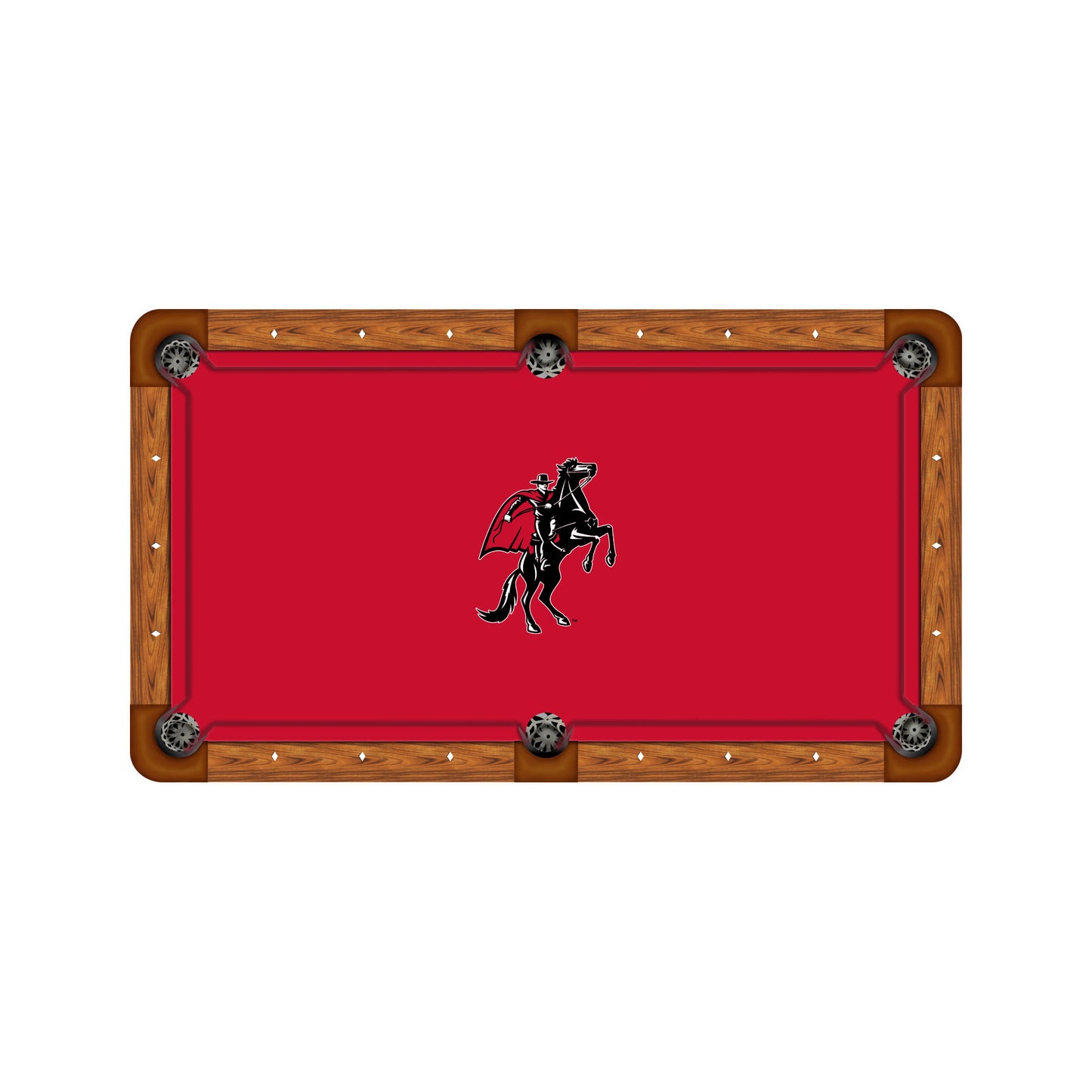 Texas Tech Red Raiders Custom Pool Table Replacement Felt ALT Logo