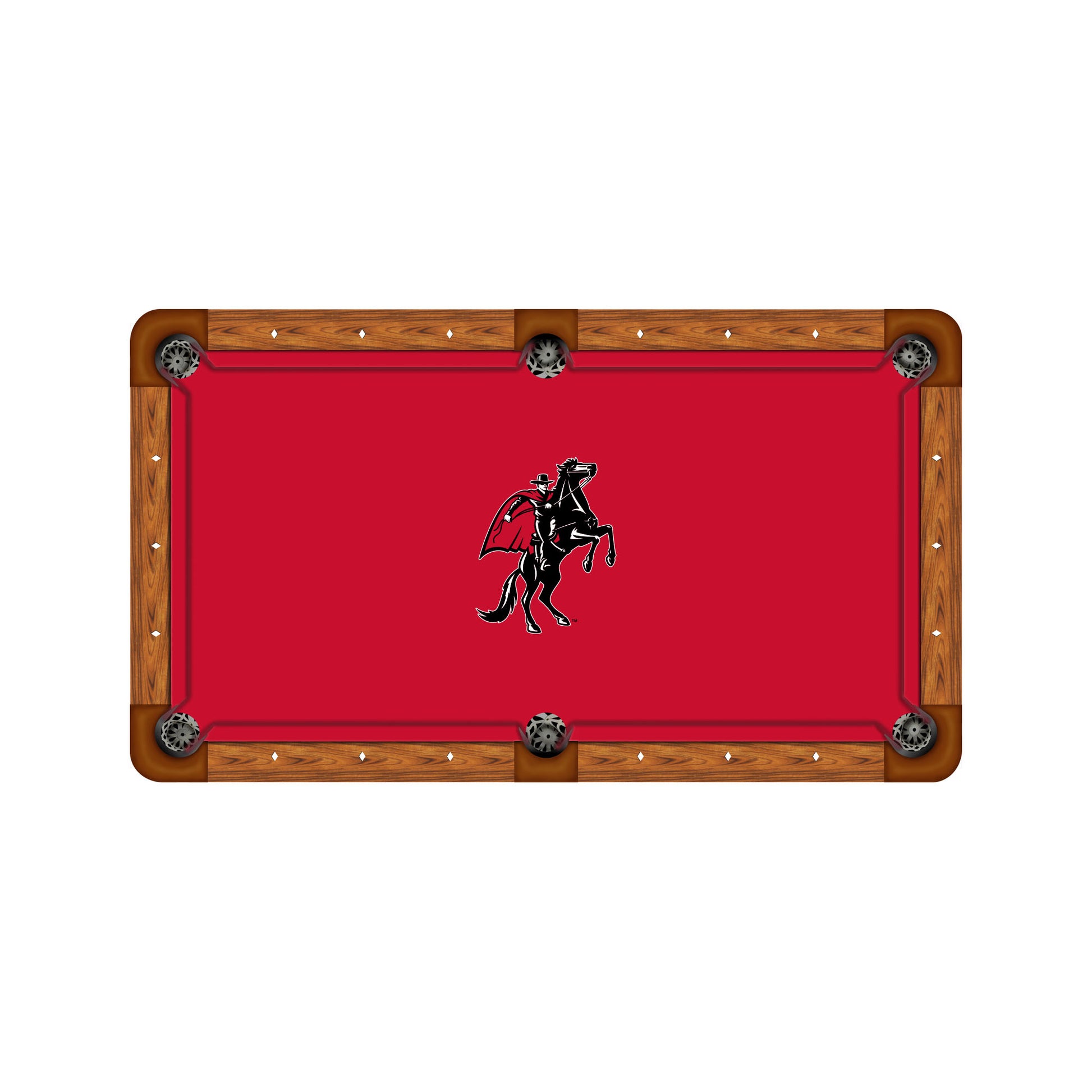 Texas Tech Red Raiders Custom Pool Table Replacement Felt ALT Logo
