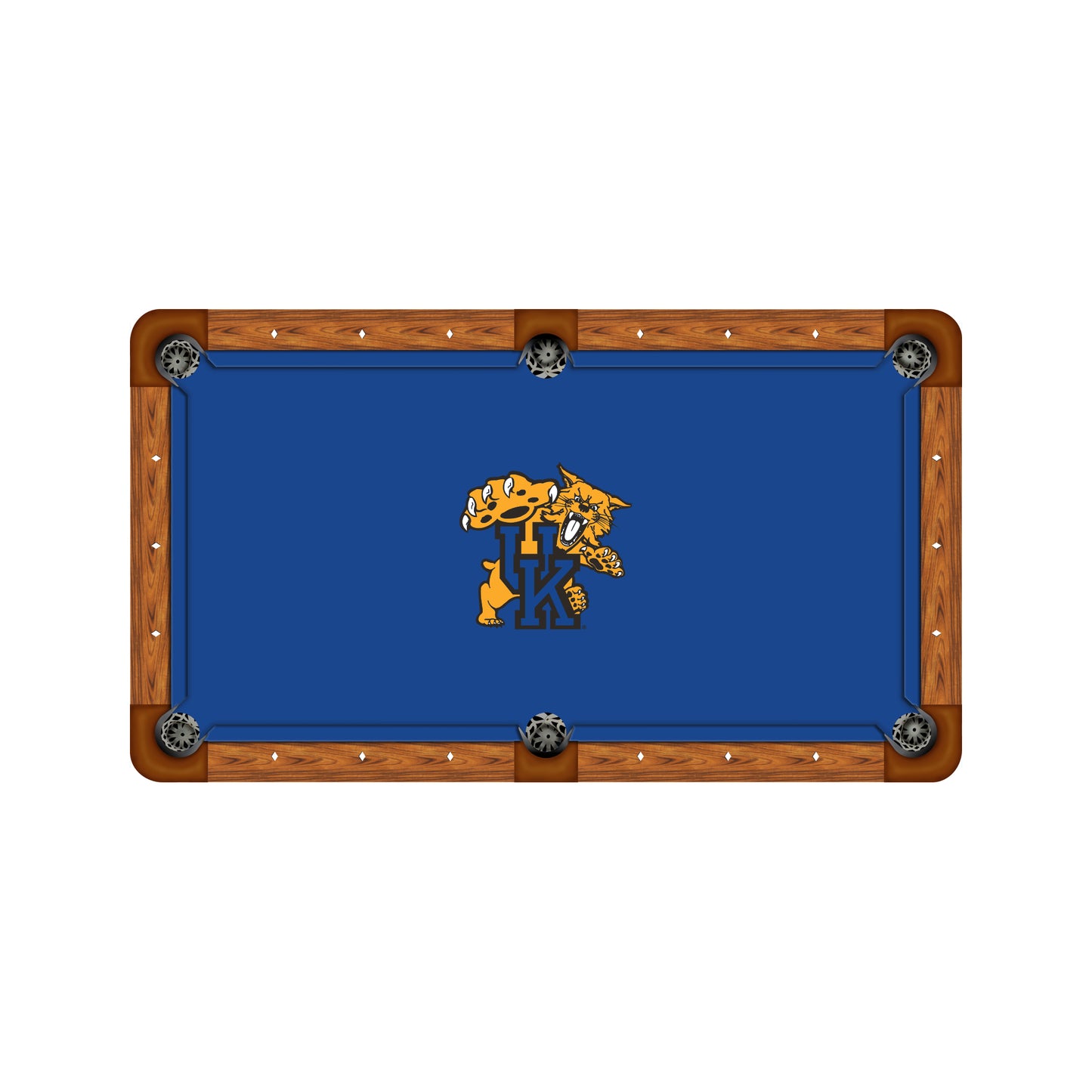Kentucky Wildcats Custom Pool Table Replacement Felt ALT Logo