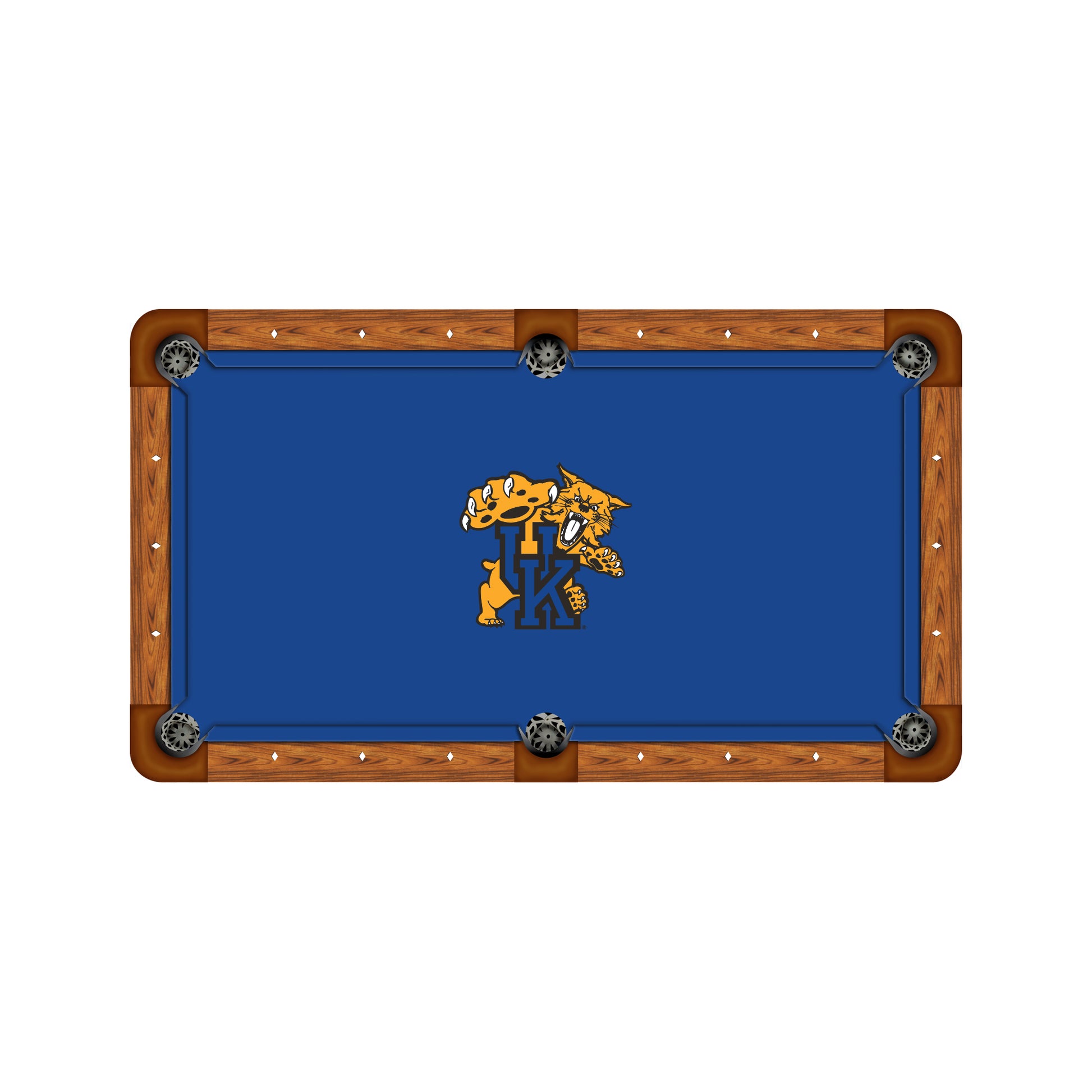Kentucky Wildcats Custom Pool Table Replacement Felt ALT Logo
