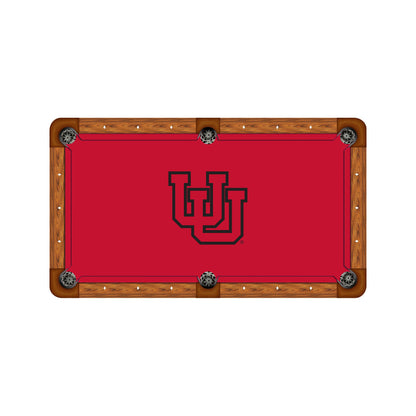 Utah Utes Custom Pool Table Replacement Felt ALT Logo