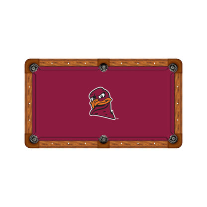 Virginia Tech Hokies Custom Pool Table Replacement Felt ALT Logo