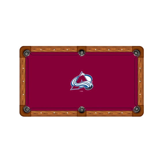 Colorado Avalanche Custom Pool Table Replacement Felt