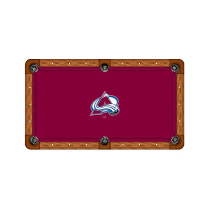 Colorado Avalanche Custom Pool Table Replacement Felt