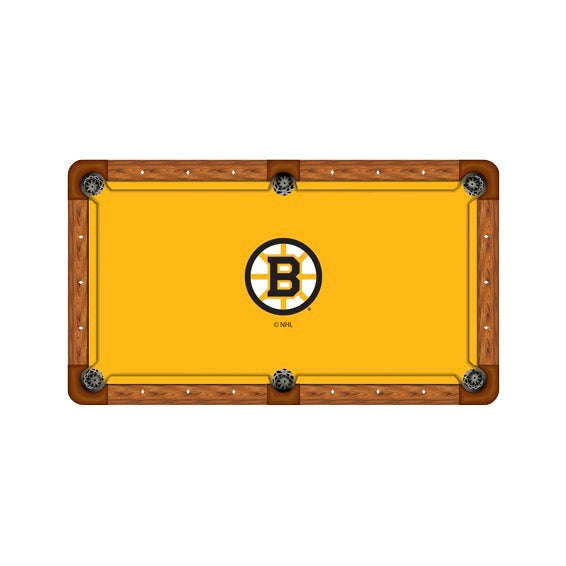 Boston Bruins Custom Pool Table Replacement Felt
