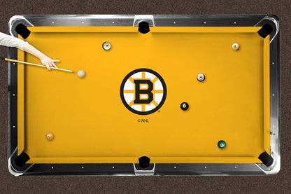 Boston Bruins Custom Pool Table Replacement Felt Lifestyle