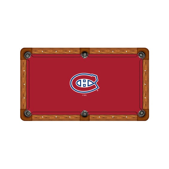 Montreal Canadiens Custom Pool Table Replacement Felt
