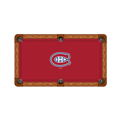 Montreal Canadiens Custom Pool Table Replacement Felt