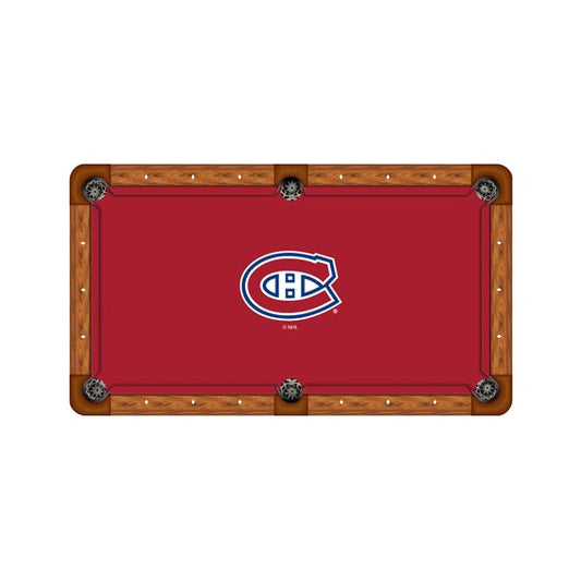 Montreal Canadiens Custom Pool Table Replacement Felt