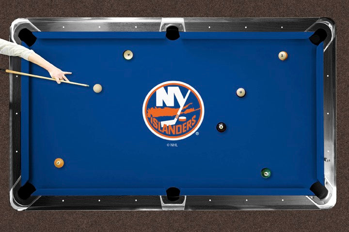 New York Islanders Custom Pool Table Replacement Felt Lifestyle