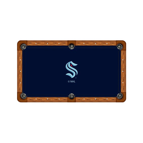 Seattle Kraken Custom Pool Table Replacement Felt