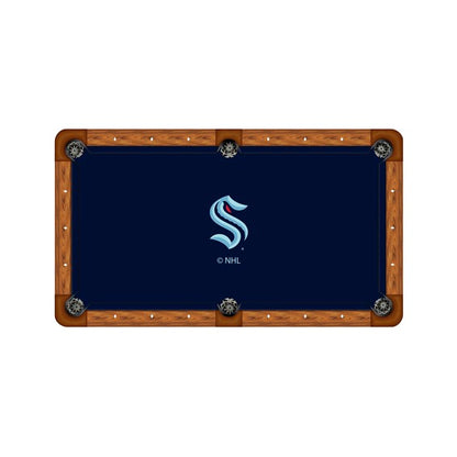 Seattle Kraken Custom Pool Table Replacement Felt