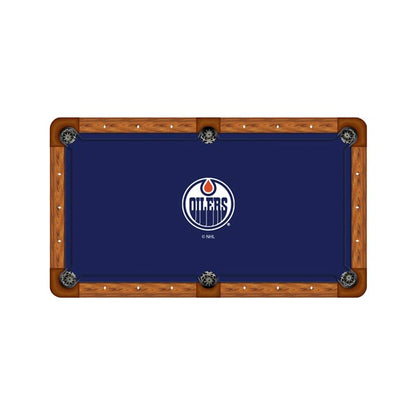 Edmonton Oilers Custom Pool Table Replacement Felt