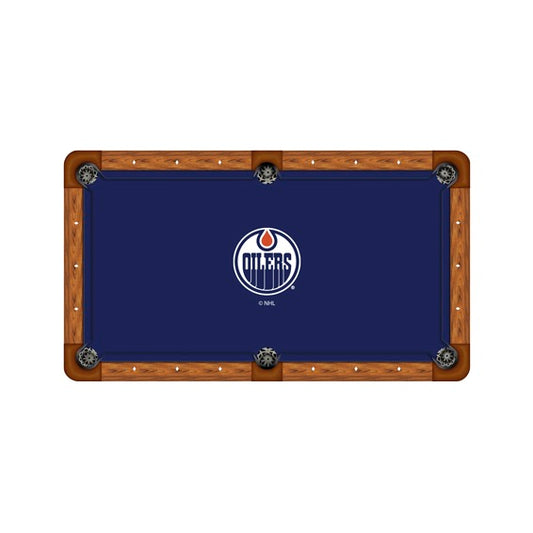 Edmonton Oilers Custom Pool Table Replacement Felt