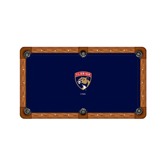Florida Panthers Custom Pool Table Replacement Felt