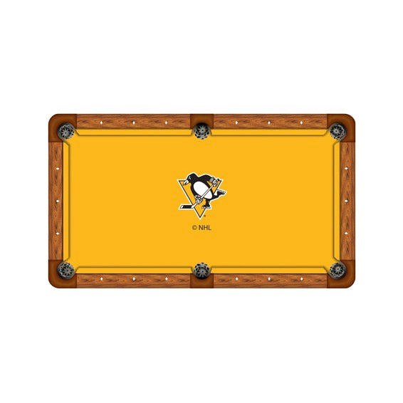 Pittsburgh Penguins Custom Pool Table Replacement Felt
