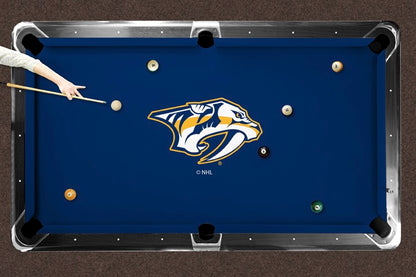 Nashville Predators Custom Pool Table Replacement Felt Lifestyle