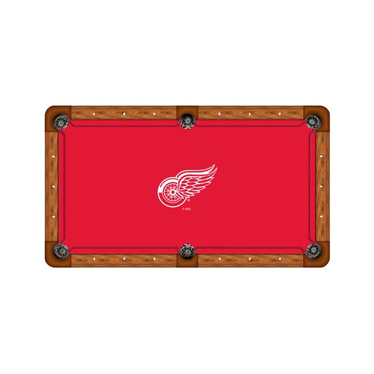 Detroit Red Wings Custom Pool Table Replacement Felt