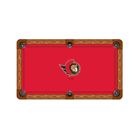 Ottawa Senators Custom Pool Table Replacement Felt
