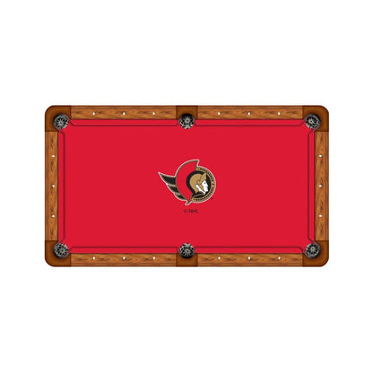 Ottawa Senators Custom Pool Table Replacement Felt