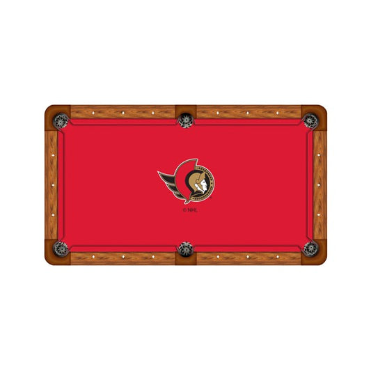 Ottawa Senators Custom Pool Table Replacement Felt