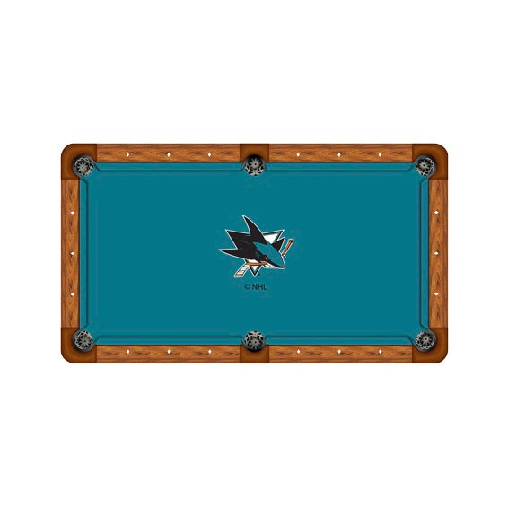 San Jose Sharks Custom Pool Table Replacement Felt