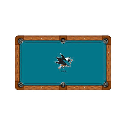 San Jose Sharks Custom Pool Table Replacement Felt