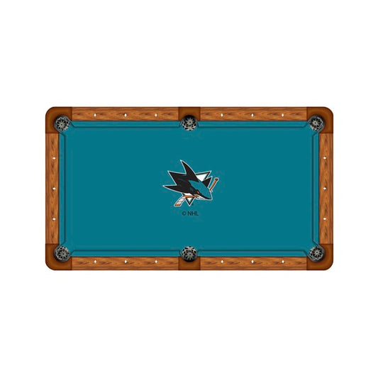 San Jose Sharks Custom Pool Table Replacement Felt