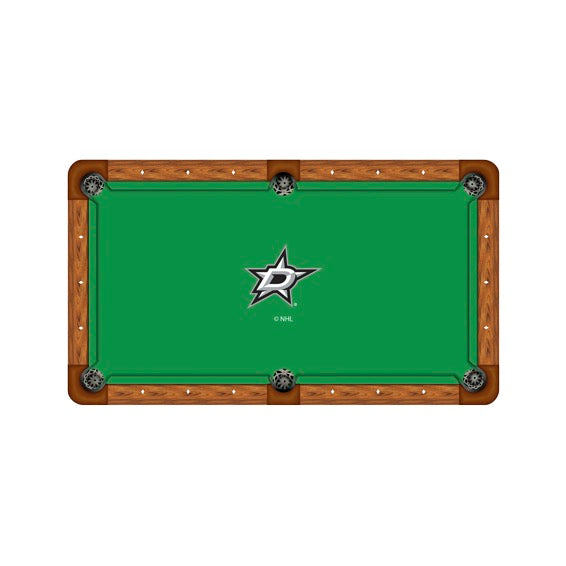 Dallas Stars Custom Pool Table Replacement Felt