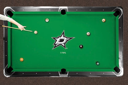 Dallas Stars Custom Pool Table Replacement Felt Lifestyle