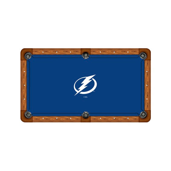 Tampa Bay Lightning Custom Pool Table Replacement Felt