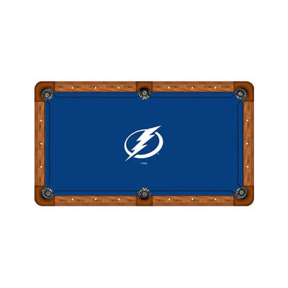 Tampa Bay Lightning Custom Pool Table Replacement Felt