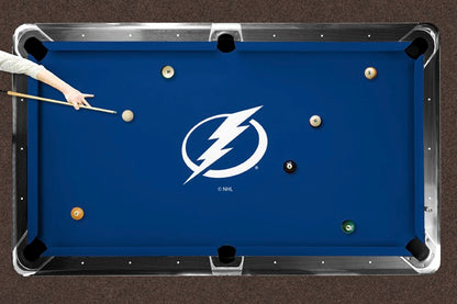 Tampa Bay Lightning Custom Pool Table Replacement Felt Lifestyle