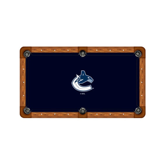 Vancouver Canucks Custom Pool Table Replacement Felt