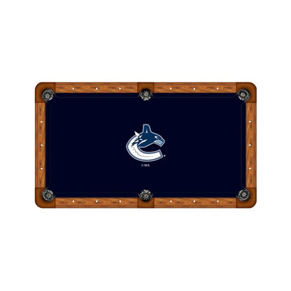 Vancouver Canucks Custom Pool Table Replacement Felt