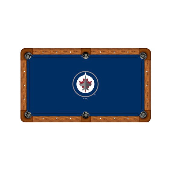 Winnipeg Jets Custom Pool Table Replacement Felt