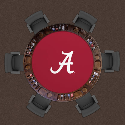 Alabama Crimson Tide Custom Game Table Replacement Felt Lifestyle