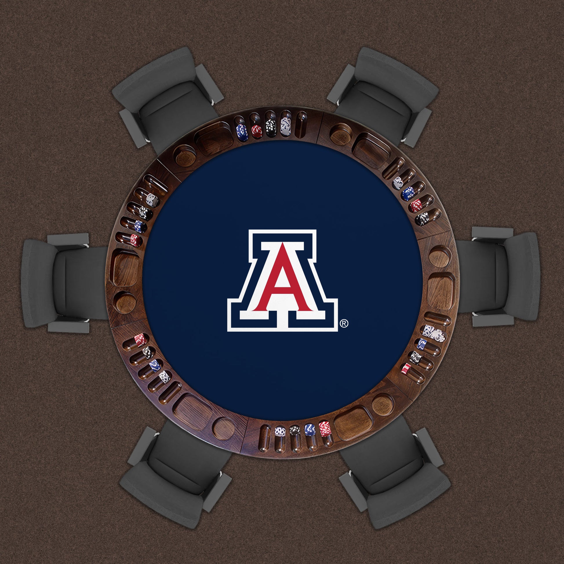 Arizona Wildcats Custom Game Table Replacement Felt Lifestyle