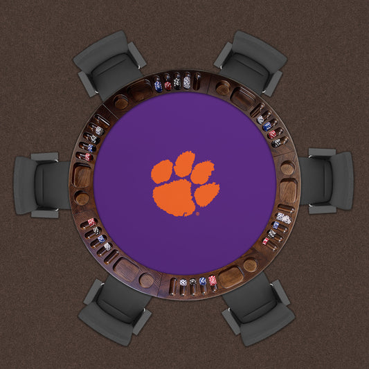 Clemson Tigers Custom Game Table Replacement Felt Lifestyle