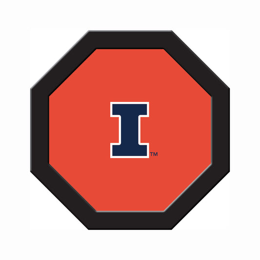 Illinois Fighting Illini Custom Game Table Replacement Felt