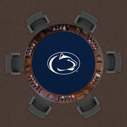Penn State Nittany Lions Custom Game Table Replacement Felt Lifestyle