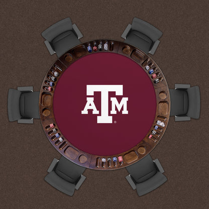 Texas A&M Aggies Custom Game Table Replacement Felt Lifestyle