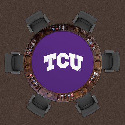 TCU Horned Frogs Custom Game Table Replacement Felt Lifestyle