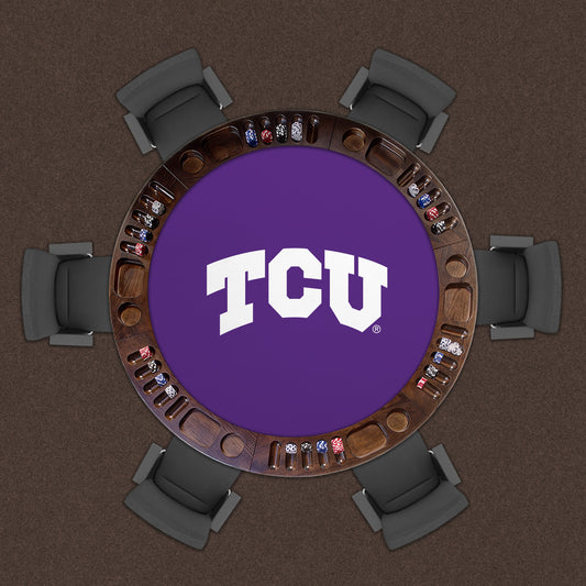 TCU Horned Frogs Custom Game Table Replacement Felt Lifestyle
