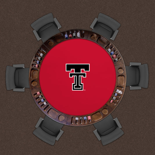 Texas Tech Red Raiders Custom Game Table Replacement Felt Lifestyle